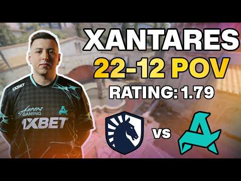 XANTARES 22-12 POV vs Liquid (Inferno) | IEM Dallas 2025