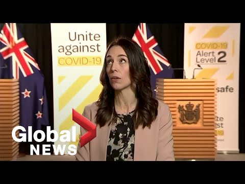 New Zealand's Jacinda Ardern keeps cool as earthquake strikes during live interview