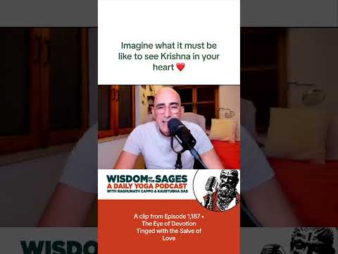 Imagine como deve ser ver Krishna em seu coração #podcast #spiritualty #krishna #bhakti