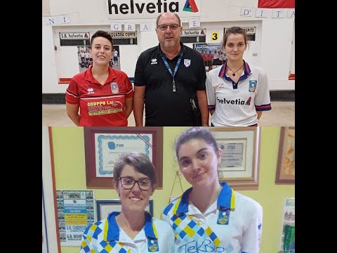 Bocce : Risultati - Fotografie -  4° Prova Circuito Elite Femmminile - Ovest - Est