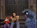 Classic Sesame Street Herry Monster Plays With Cody 1977