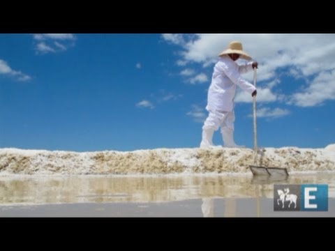 Veja como é a produção de flor de sal no RN