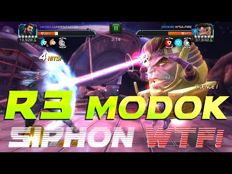 Season 18 War 8: 4LOKI vs KenOB II - R3 MODOK Siphon | Marvel Contest of Champions