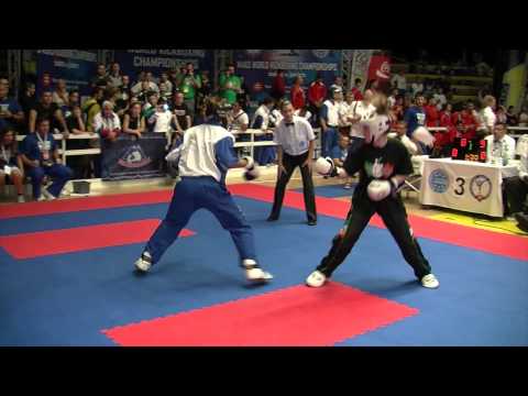 Keri Browne v Stephanie Marchese Junior WAKO Worlds 2012