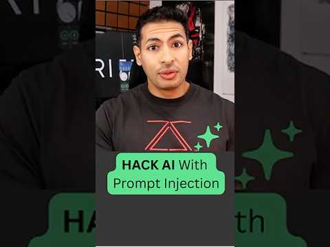 Video Thumbnail: Hacking AI is THIS Easy with Prompt Injection