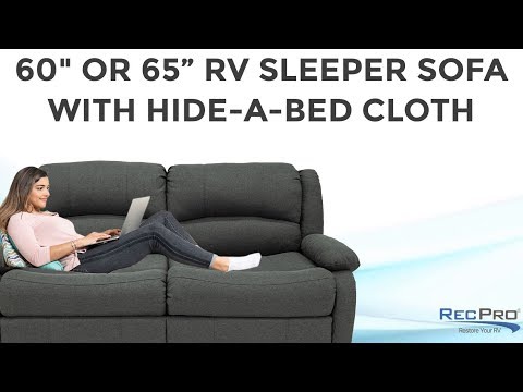 60" / 65" RV Sleeper Sofa with Hide-a-Bed Cloth