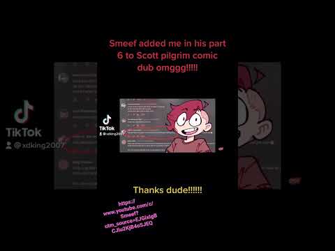 Thanks smeef you did a good job with the Scott pilgrim series I hope you do more great stuff