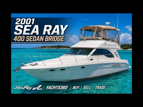2001 Sea Ray 400 Sedan Bridge Video