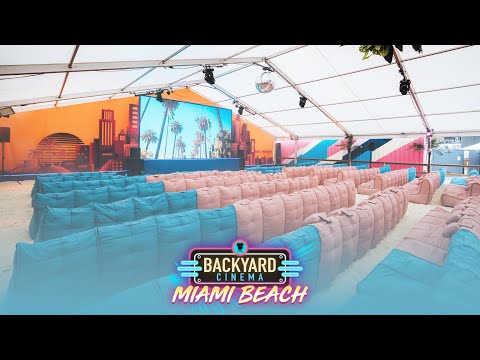 Miami Beach at Backyard Cinema