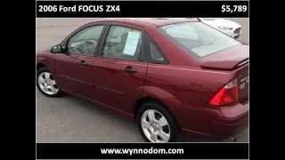 preview picture of video '2006 Ford FOCUS ZX4 Used Cars La Grange NC'