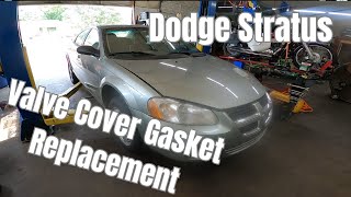 Dodge Stratus Valve Cover Gasket Replacement