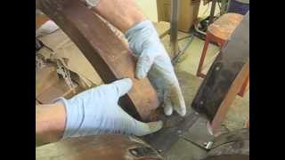 Repairing a Table&#39;s Broken Leg - Thomas Johnson Antique Furniture Restoration