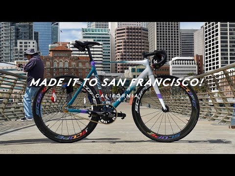 RIDING A FIXED GEAR BIKE THROUGH SAN FRANCISCO!