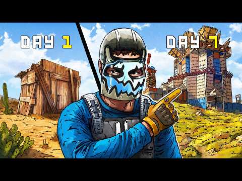 I Survived 7 Days SOLO vs CLANS - Rust Movie