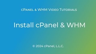 WHM Tutorial – How to Install cPanel & WHM