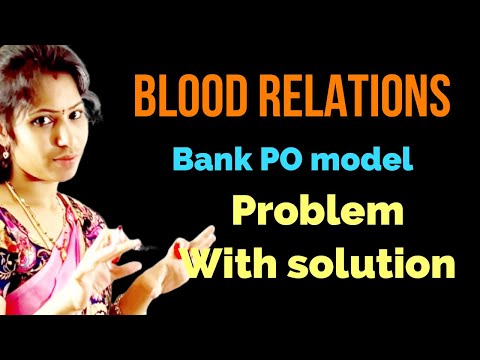 Blood relations reasoning problem with solution