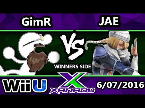 S@X 153 - JAE (Shiek) Vs. VGBC | GimR (G&W) SSB4 Tournament - Smash Wii U - Smash 4