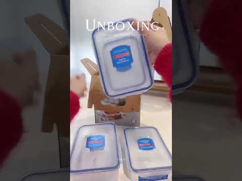 Lock & Lock Airtight Food Container Set 5pc