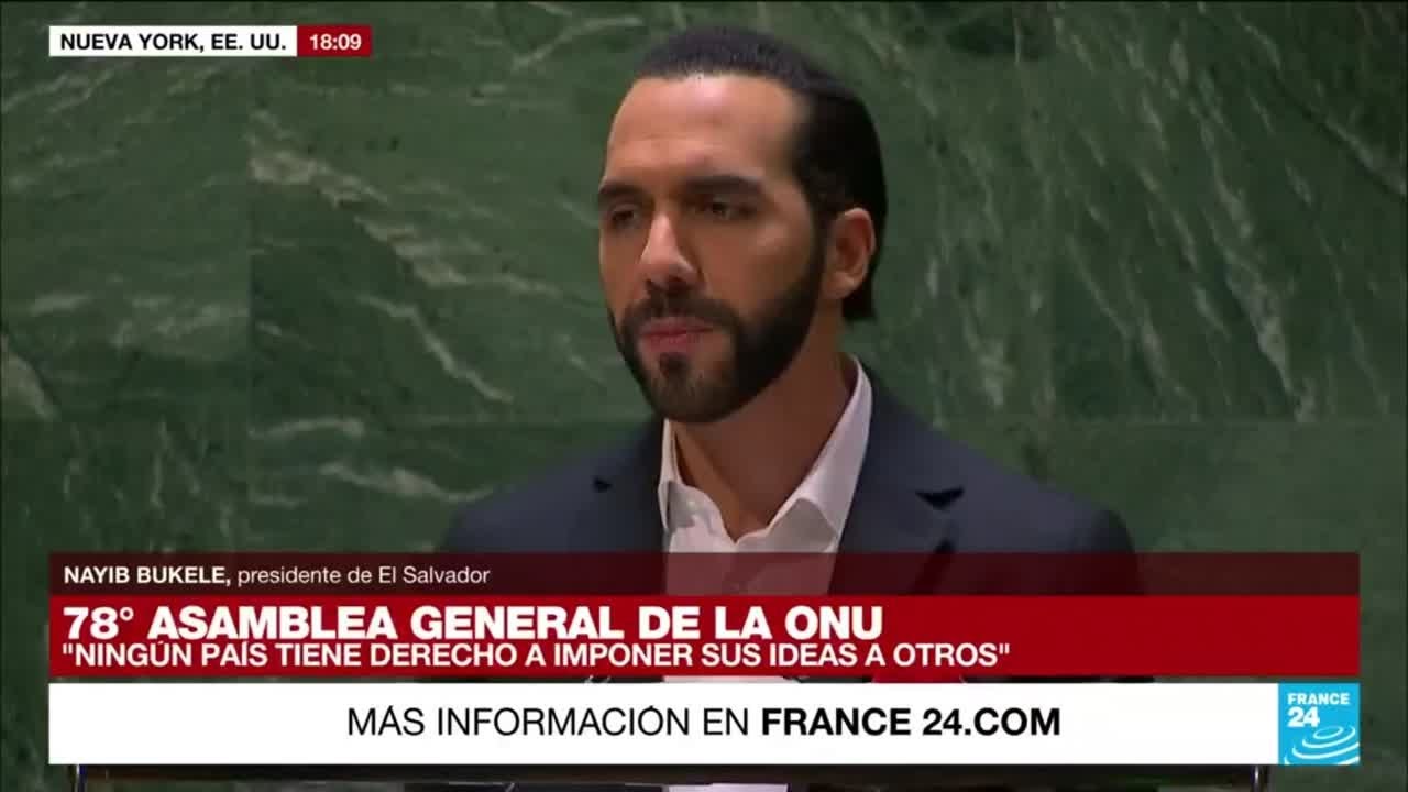 Nayib Bukele: "Cambiamos las leyes para asegurar que los terroristas no salgan de la cárcel"