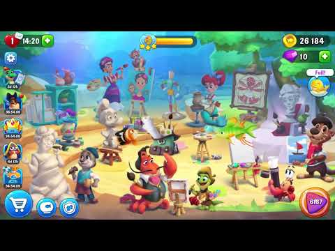 🎯 Fishdom 6187 Challenge Level - 19 moves + 💥💥🧨💣