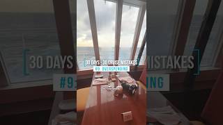 🛳️ 30 Cruise Mistakes: #9: Overspending 💰💸