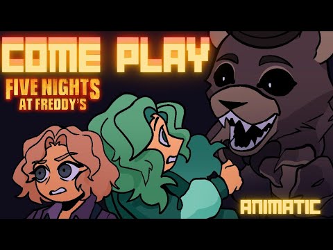 FNAF MOVIE SONG - "Come Play" | ANIMATIC | By Lydia the Bard and @shirobeats