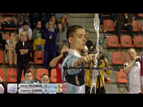 Peloquin - Corsin JHCL | Championnat de France Salle Jeunes Nîmes 2017