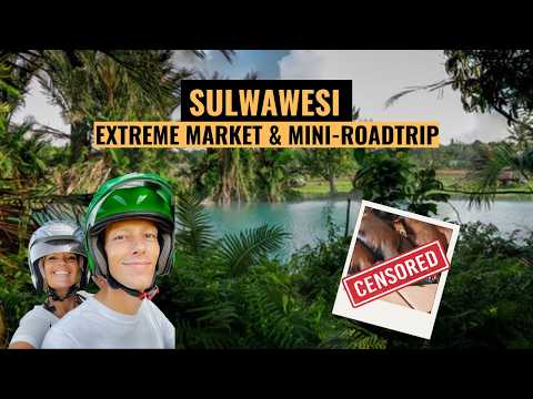 Roadtrip TOMOHON, Extreme Markt, Vulkan, See & heiße Quellen  • Indonesien • Weltreise Vlog 30