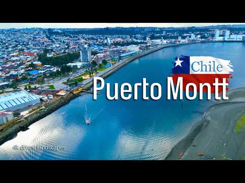 Puerto Montt desde un dron (4K cinematic footage, 2024)