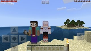 【Minecraft PE】あご はずれさんとまっ●ろくろすけと狼のMinecraftPE