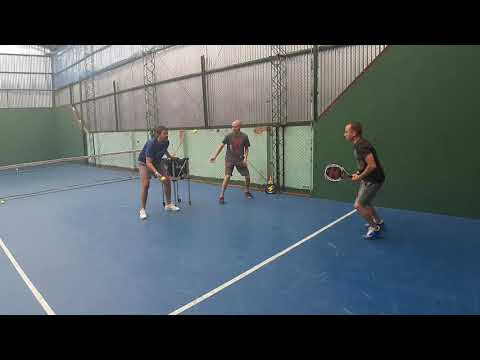 R.P ejercicios de reacción en padel 2