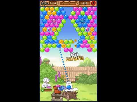 Simon's Cat Pop Time Level 6 - NO BOOSTERS 😺 | SKILLGAMING ✔️