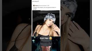He got her good 🤣 