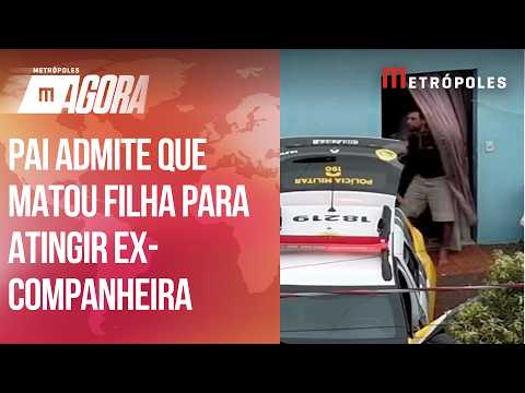 "O demônio": preso por vicaricídio, pai confessa ter matado filha de 5 anos