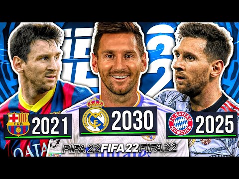 I REPLAYED the Career of LIONEL MESSI... 🐐