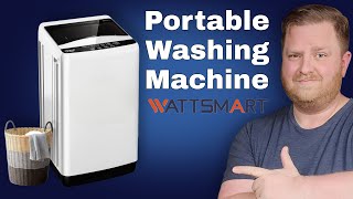 WattsMart Portable Washing Machine for Apartments, Dorms & RVs!
