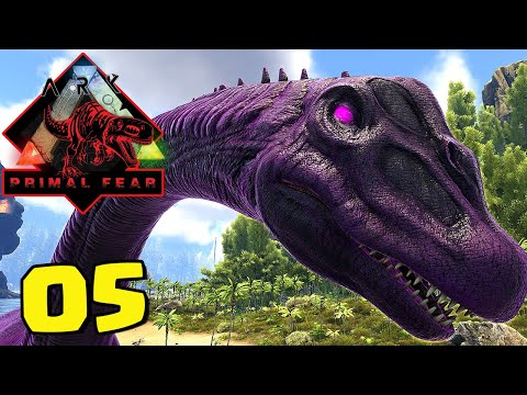 TINHA UM BRONTO NO NOSSO CAMINHO - ARK PRIMAL FEAR #05- ARK: SURVIVAL EVOLVED