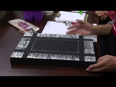 Mulher.com 10/07/2015 Ana Maria Guimarães - Hibiscus canvas painting Part 1/2