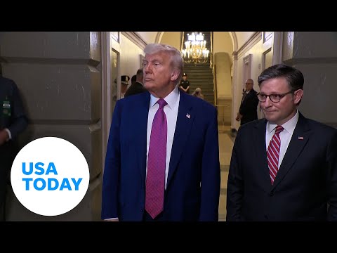 Trump meets with Republican lawmakers