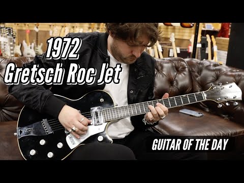 Gretsch Roc Jet 1969 - 1976 - Mercedes Black image 11