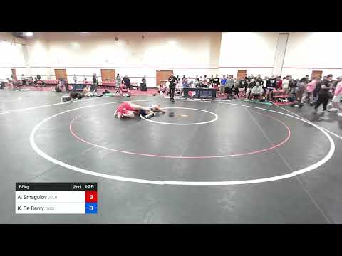 88 Kg 5th Place - Abay Smagulov, Colorado Vs Kyle De Berry, Tucson Badger Wrestling Club F0c1