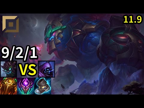 Maokai Top vs Jax - KR Grandmaster | Patch 11.9
