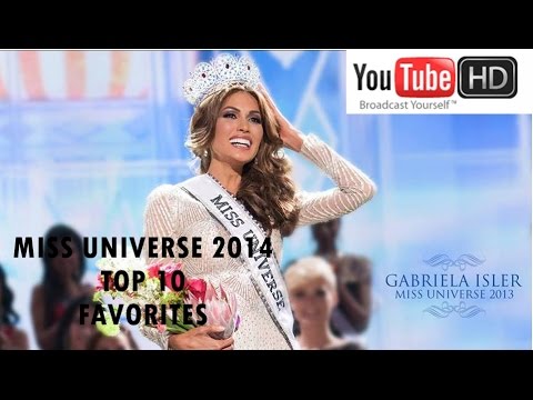 Miss Universe 2014 - Top 10 Favorites