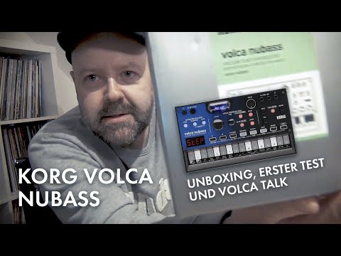Korg Volca nubass - Unboxing, erster Test und Volca Talk [deutsch]
