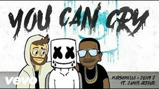 Marshmello x Juicy J - You Can Cry  (Ft. James Arthur) | With Lyrics | by Music Box