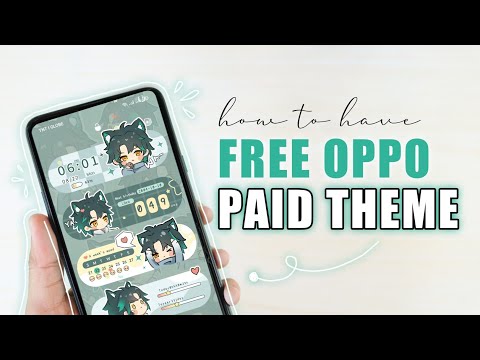 🌵 how to apply paid themes on oppo phones permanently - to make your phone cute and aesthetic
