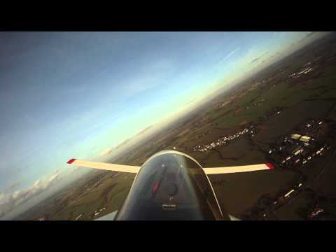 Rutan Varieze 0-200 Local flight EGSR