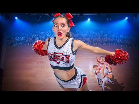 24 hours as a professional cheerleader - without experience!