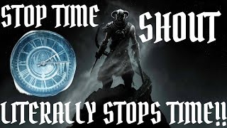 Stop Time Shout Mod