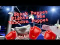 Shark Puppet Fights The Unicorn Puppet